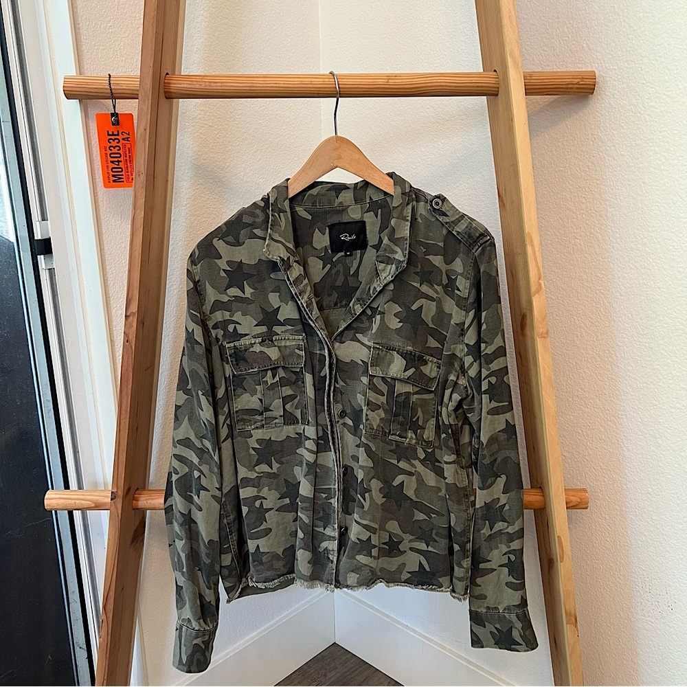 Rails Green Camo Jacket